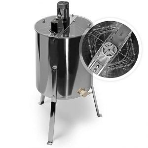 Honey Keeper Pro 4-Frame Stainless Steel Electric Honey Extractor