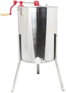 VIVO 4 to 8 Frame Stainless Steel Bee Honey Extractor for Honey Harvesting